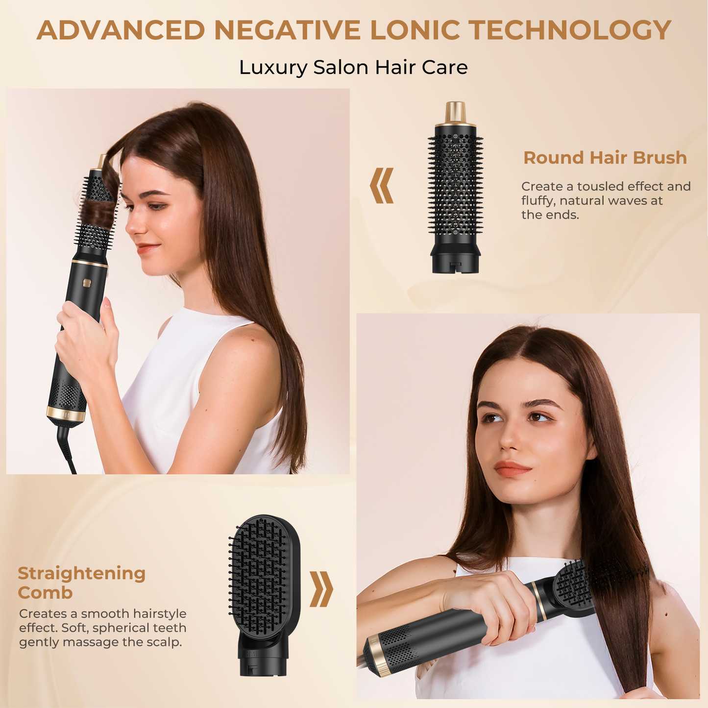 Atopskins 5 In 1 Pro Air Styler Black