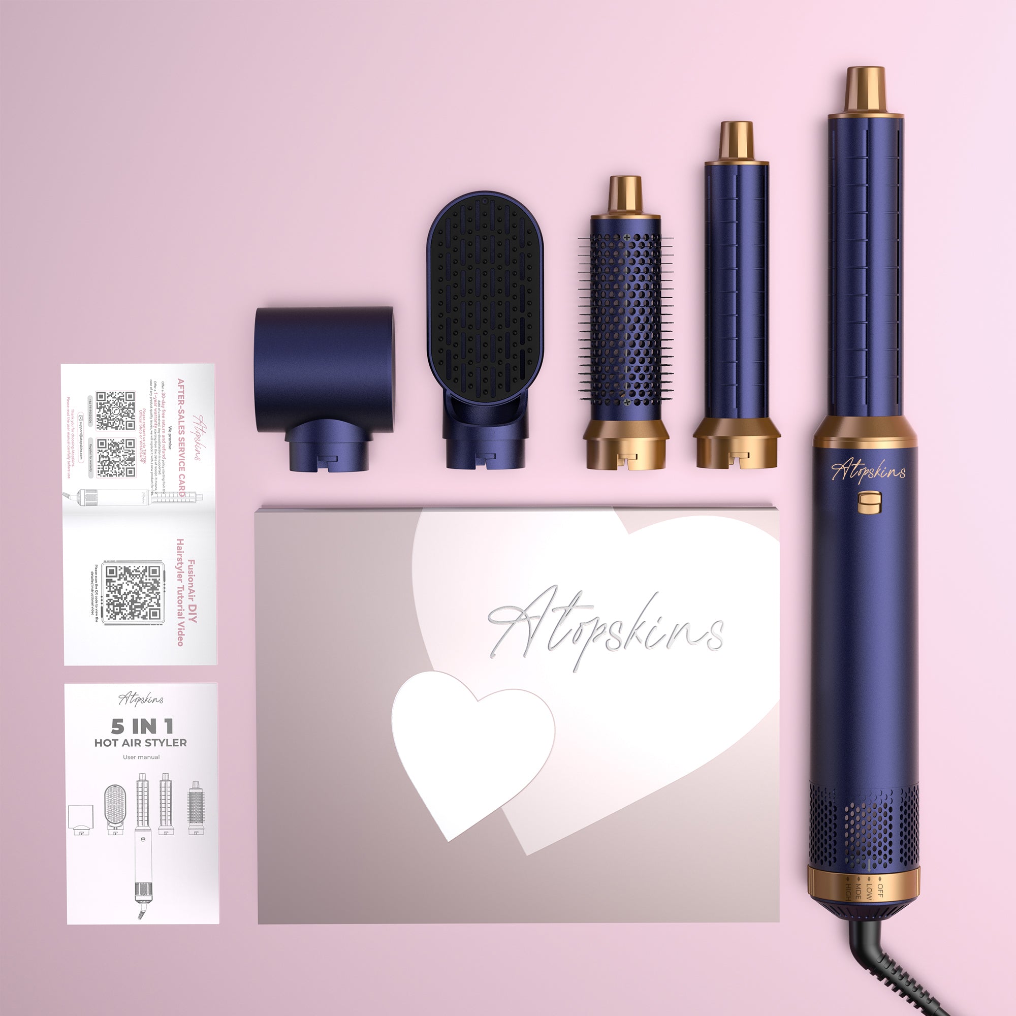 Atopskins 5 In 1 Pro Air Styler